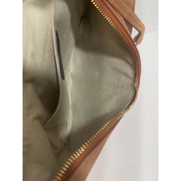 Lisselle Kiss Handbag Freya Crossbody Leather Brown Shoulder Bag - Picture 5 of 9